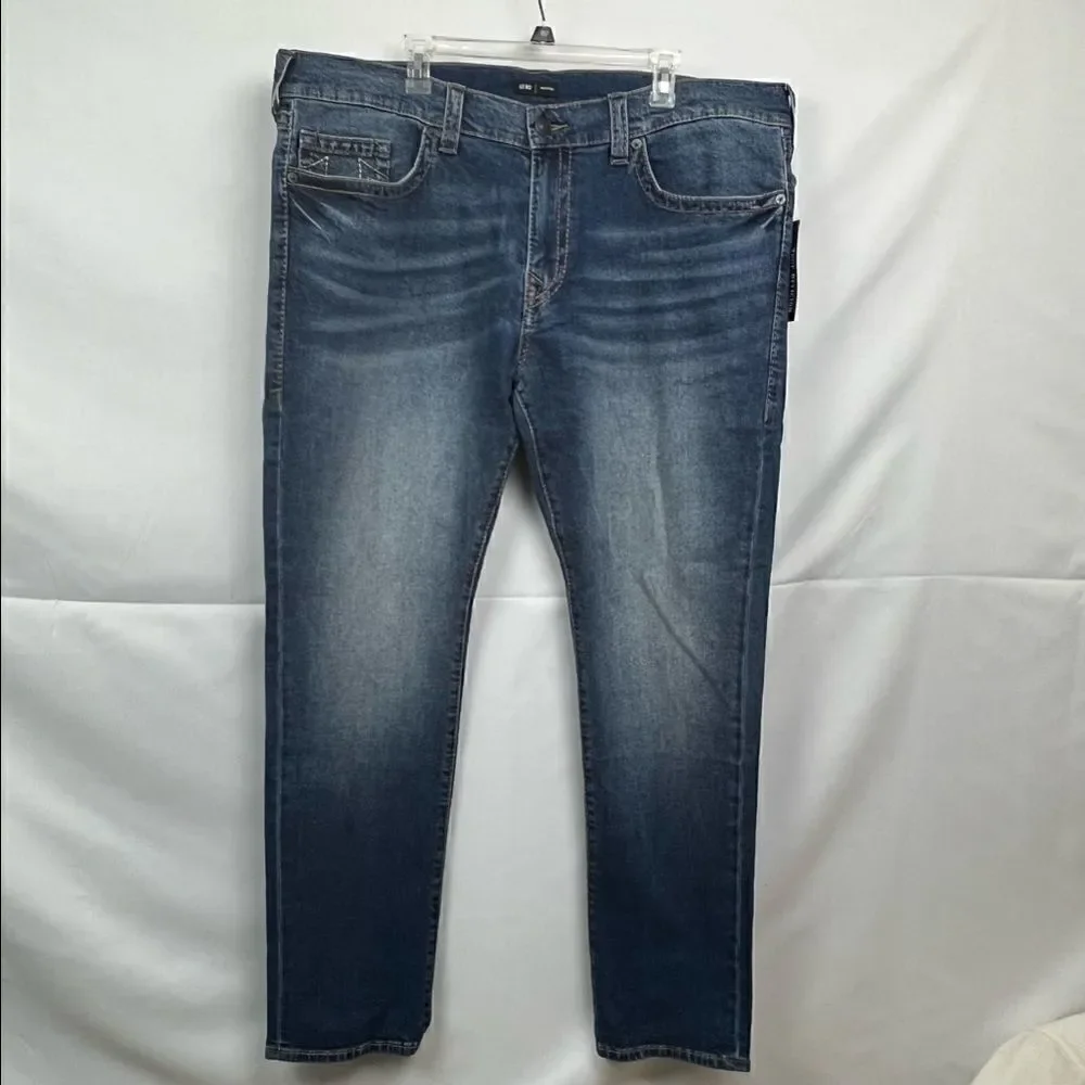 True Religion Geno Relaxed Slim Big T No Flap Jeans NWT